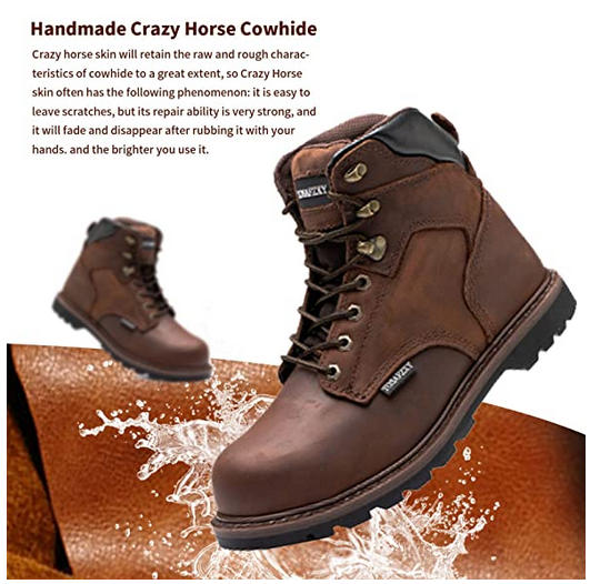 Strong top work boots